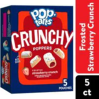 Pop-Tarts Crunchy Filled Snack Pieces, Frosted Strawberry Crunch, 5 Ounce