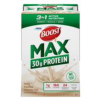 Boost Nutritional Shake, Very Vanilla, 4 Each