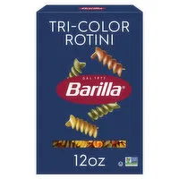 Barilla Tri-Color Rotini Pasta, 12 Ounce