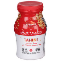 Haddar  Baracke Sesame Paste, Tahini, 15.9 Ounce