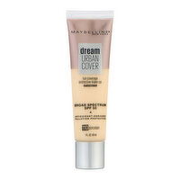 maybelline Dream Urban Cover Foundation, Porcelain 110, SPF 50, 1 Ounce