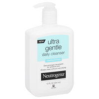 Neutrogena Daily Cleanser, Ultra Gentle, Foaming Formula, 12 Ounce