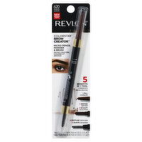 Revlon ColorStay Micro Pencil Powder & Brush, Brow Creator, Auburn 620, 0.0003 Ounce