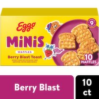 Eggo Frozen Waffle Bites, Berry Blast Toast, 10.75 Ounce