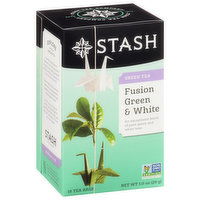 Stash Green Tea, Fusion Green & White, Tea Bags, 18 Each