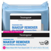 Neutrogena Makeup Remover, Ultra-Soft, Cleansing Towelettes, 50 Each