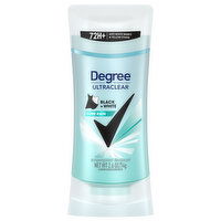 Degree UltraClear Antiperspirant Deodorant, Pure Rain, Black + White, 2.6 Ounce