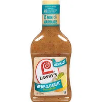 Lawry's Herb & Garlic With Lemon Marinade, 12 Fluid ounce