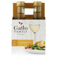 Gallo Family Vineyards Chardonnay White Wine 200ml 4pk, 200 Millilitre