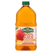 Old Orchard 100% Juice, Peach Mango, 64 Fluid ounce