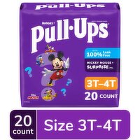 Pull-Ups Boys' Potty Training Pants 3T-4T, 20 Each