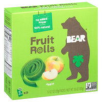 Bear Fruit Rolls, Apple, 5 Each