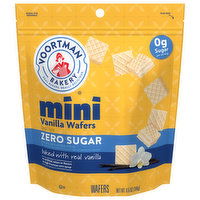 Voortman Bakery Wafers, Zero Sugar, Vanilla, Mini, 6.5 Ounce