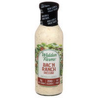 Walden Farms Dressing, Bac'n Ranch, 12 Fluid ounce