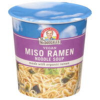 Dr. McDougall's Noodle Soup, Vegan, Miso Ramen, 1.9 Ounce