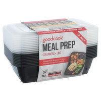 Goodcook Containers + Lids, 10 Pack, 10 Each