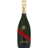 GH Mumm Champagne, Brut, Cordon Rouge, 750 Millilitre