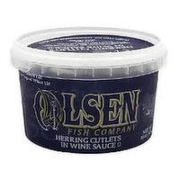 Olsen Herring Cutlets in Wine Sauce, 16 Ounce