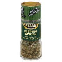 Alessi Tip N' Grind Dipping Spices, for Olive Oil, 0.76 Ounce