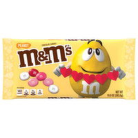 M&M's Chocolate Candies, Peanut, 10 Ounce