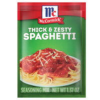 McCormick Thick And Zesty Spaghetti Sauce Seasoning Mix, 1.37 Ounce