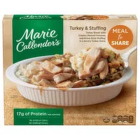 Marie Callender's Meal to Share Turkey & Stuffing Meal to Share Multi-Serve Frozen Dinner, 24 Ounce