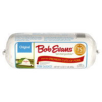 Bob Evans Pork Sausage, Original, 16 Ounce