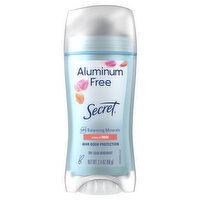 Secret Aluminum Free Aluminum Free Deodorant for Women, Rose, 2.4 oz, 2.4 Ounce