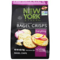 New York Style Bagel Chips, Everything, 6 Ounce