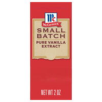 McCormick Small Batch Pure Vanilla Extract, 2 Fluid ounce