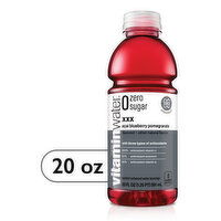 vitaminwater XXX Vitamin Zero Sugar açai-blueberry-pomegranate drink, 20 fl oz, 20 Fluid ounce