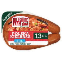 Hillshire Farm Lite Polska Kielbasa Smoked Sausage, 13 Ounce