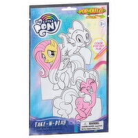 My Little Pony Pop-Outz Color and Play Activity Kit, Take-N-Play, 3+, 1 Each