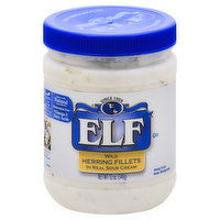 ELF Herring Fillets, in Real Sour Cream, Wild, 12 Ounce