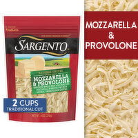 SARGENTO Sargento® Shredded Mozzarella & Provolone Natural Cheeses, 8 oz., 8.285 Ounce