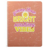 Top Flight Notebook, 1 Subject, Wide Rule, 1 Each