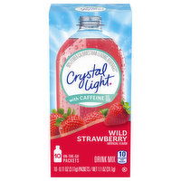 Crystal Light Sugar Free Wild Strawberry Powdered Drink Mix, 1.1 Ounce