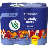 V8® Fruit & Vegetable Blends Blissfully Berry 100% Fruit and Vegetable Juice, 48 Fluid ounce