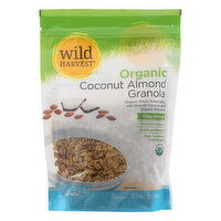 Wild Harvest Granola, Coconut Almond, Organic, 12 Ounce