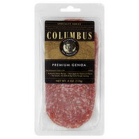 Columbus Salame, Premium Genoa, 4 Ounce