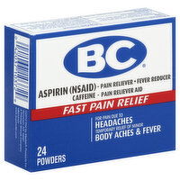 B&C Pain Relief, Fast, Powders, 24 Each