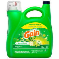 Gain +Aroma Boost Detergent, Original, Mega Pack, 1.2 Gallon