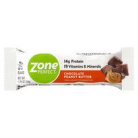 Zone Perfect Nutrition Bar, Chocolate Peanut Butter, 1.76 Ounce