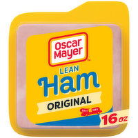 Oscar Mayer Lean Cooked Ham Sliced Lunch Meat with Water Added, 16 Ounce