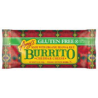 Amy's Burrito, Gluten Free, Cheddar Cheese, 5.5 Ounce