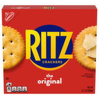 RITZ Original Crackers, Snacks for Kids and Adults, Lunch Snacks, 13.7 Ounce