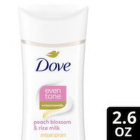 Dove Even Tone Antiperspirant Deodorant Stick, 2.6 Ounce