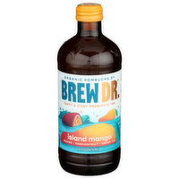 Brew Dr. Kombucha, Organic, Island Mango, 14 Fluid ounce