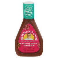 Newman's Own Dressing, Raspberry Walnut Vinaigrette, 16 Fluid ounce