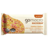 GoMacro Timeless Treasure Salted Caramel + Chocolate Chips Macrobar, 2.3 Ounce